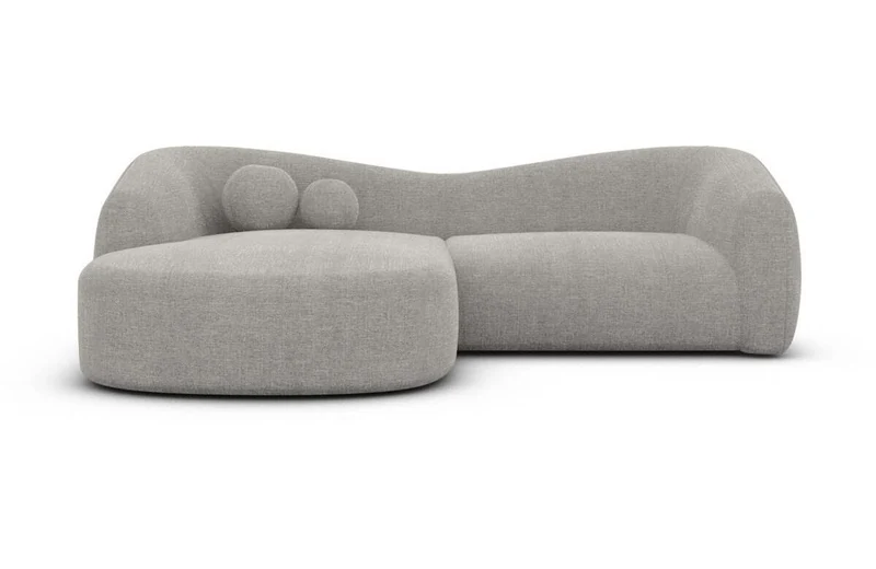 Ecksofa Murcia L-Form aus Stoff