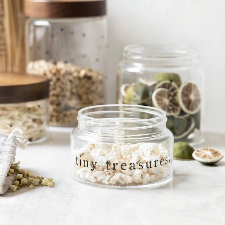 Bastion Collections Vorratsdose mit Holzdeckel Tiny Treasures XS