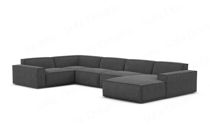 Wohnlandschaft Formenta U-Form aus Stoff