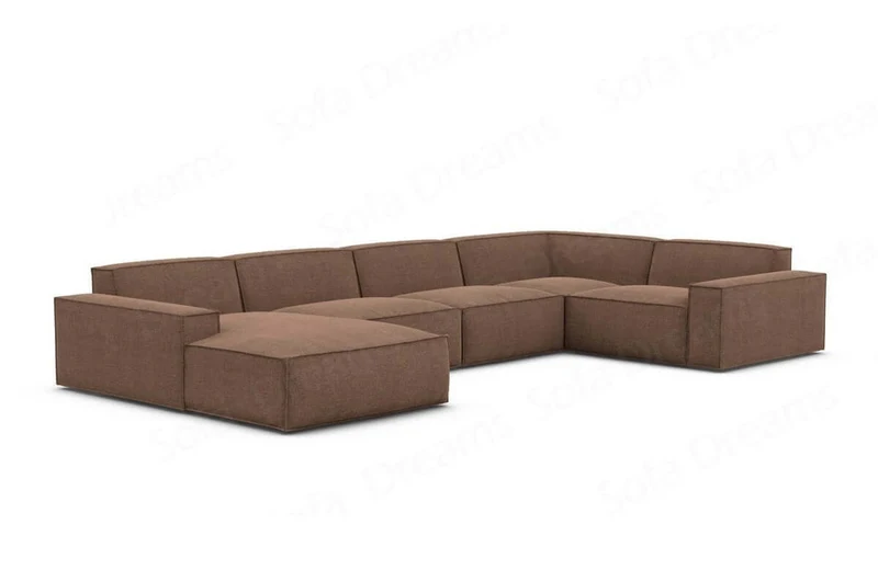 Wohnlandschaft Formenta U-Form aus Stoff