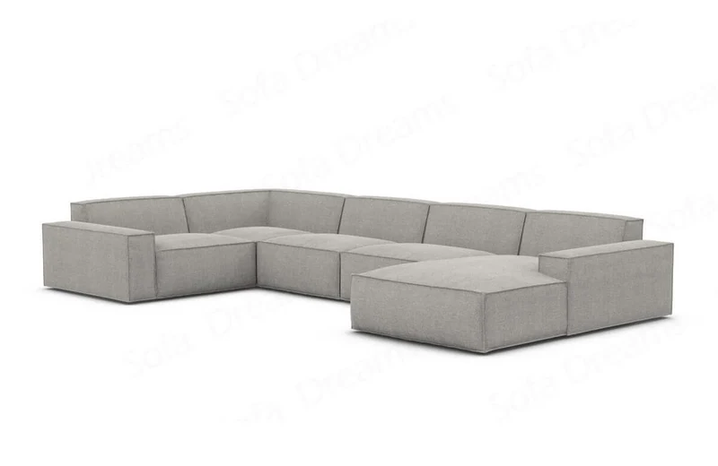 Wohnlandschaft Formenta U-Form aus Stoff