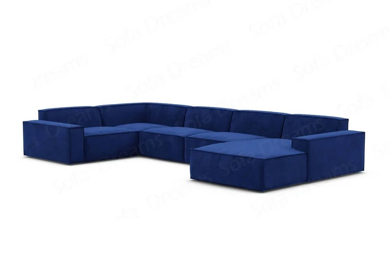 Wohnlandschaft Formenta U-Form aus Stoff