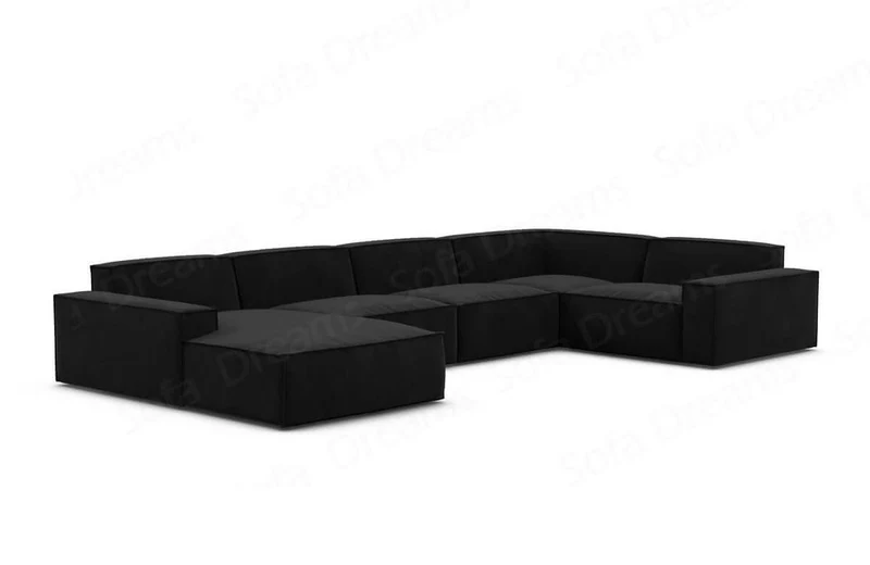 Wohnlandschaft Formenta U-Form aus Stoff