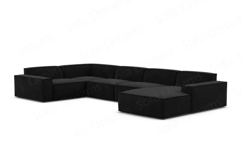 Wohnlandschaft Formenta U-Form aus Stoff