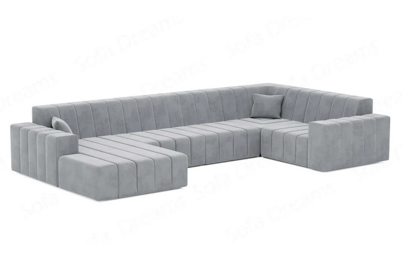 Stoff Wohnlandschaft Gran Canaria U-Form