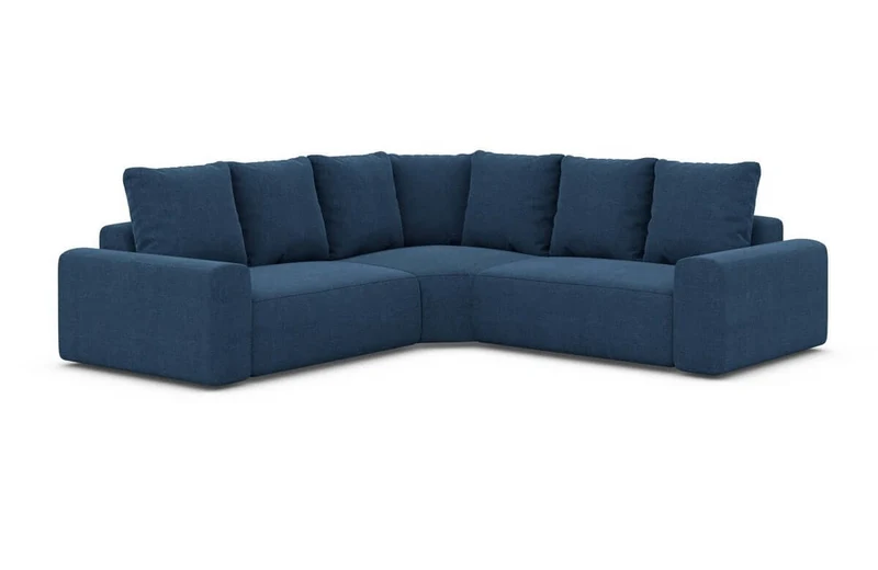 Couch Gomera L-Form in Stoff