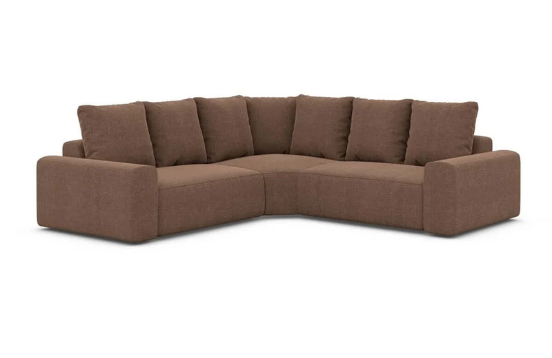 Couch Gomera L-Form in Stoff