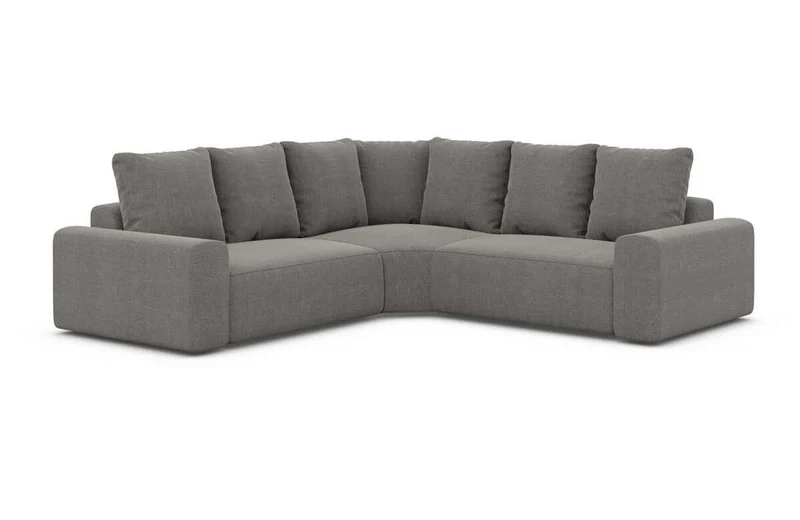 Couch Gomera L-Form in Stoff