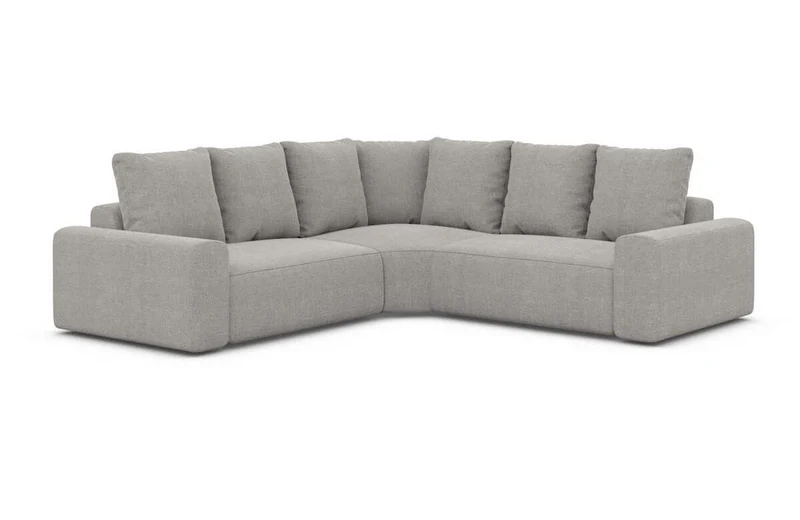 Couch Gomera L-Form in Stoff