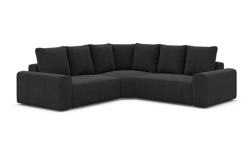 Couch Gomera L-Form in Stoff