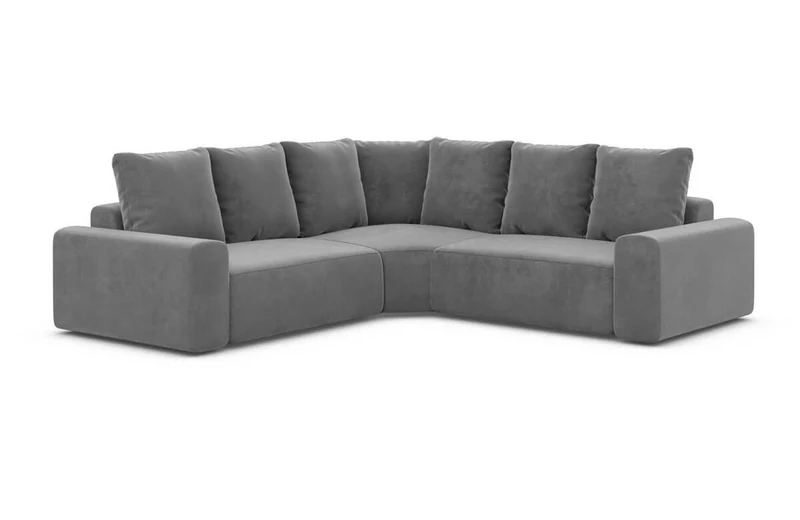 Couch Gomera L-Form in Stoff