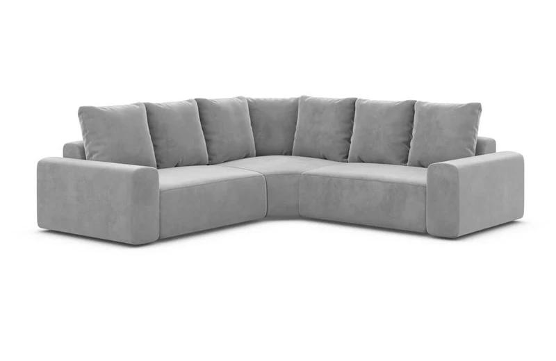 Couch Gomera L-Form in Stoff