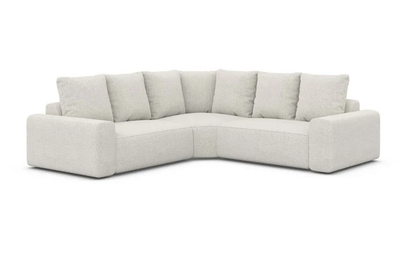 Couch Gomera L-Form in Stoff