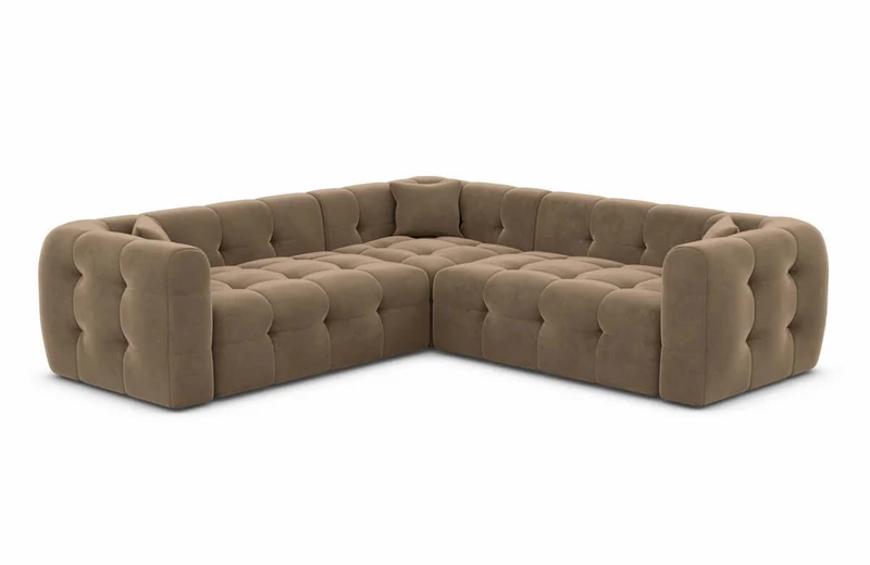 Stoff Ecksofa Sevilla L-Form
