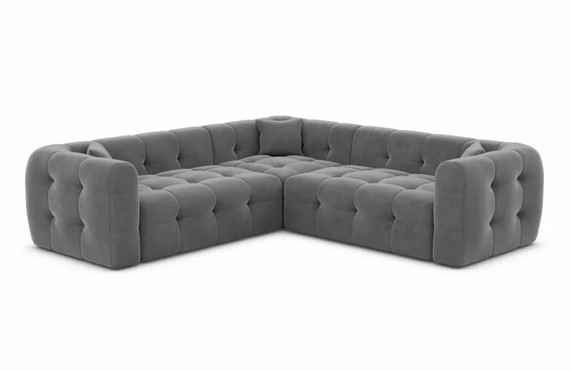 Stoff Ecksofa Sevilla L-Form