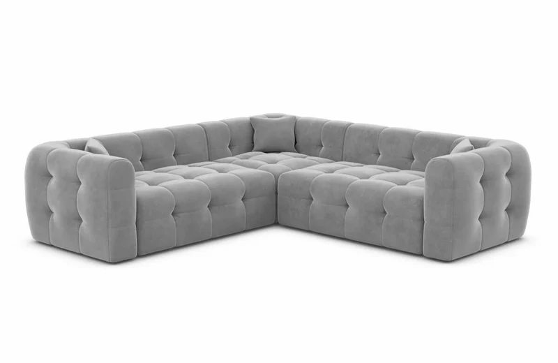 Stoff Ecksofa Sevilla L-Form