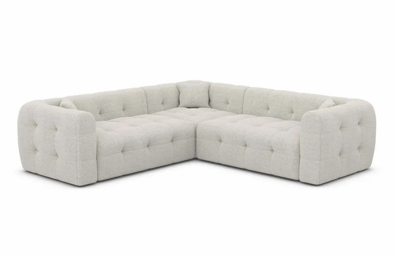 Stoff Ecksofa Sevilla L-Form