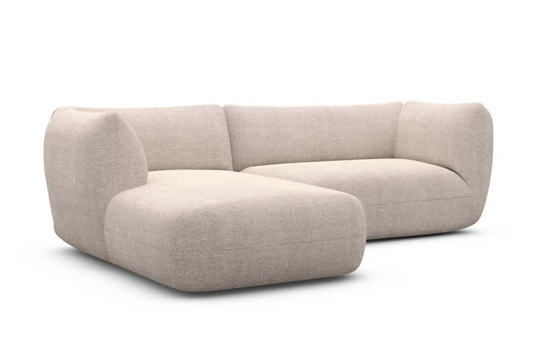 Stoff Ecksofa Madrid L-Form