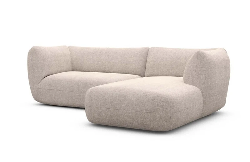 Stoff Ecksofa Madrid L-Form