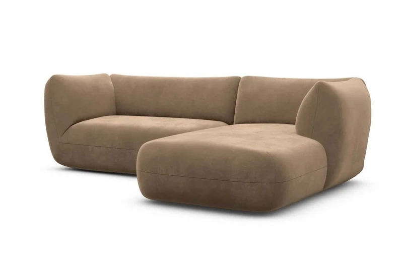 Stoff Ecksofa Madrid L-Form
