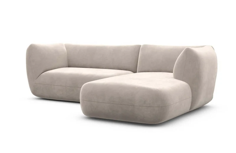 Stoff Ecksofa Madrid L-Form