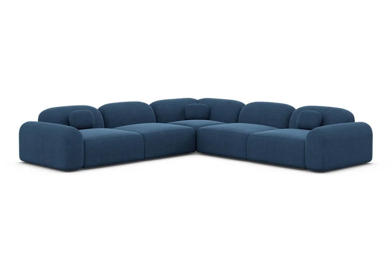 Ecksofa Barcelona L-Form aus Stoff