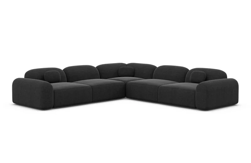 Ecksofa Barcelona L-Form aus Stoff