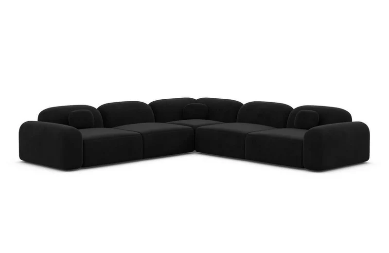 Ecksofa Barcelona L-Form aus Stoff