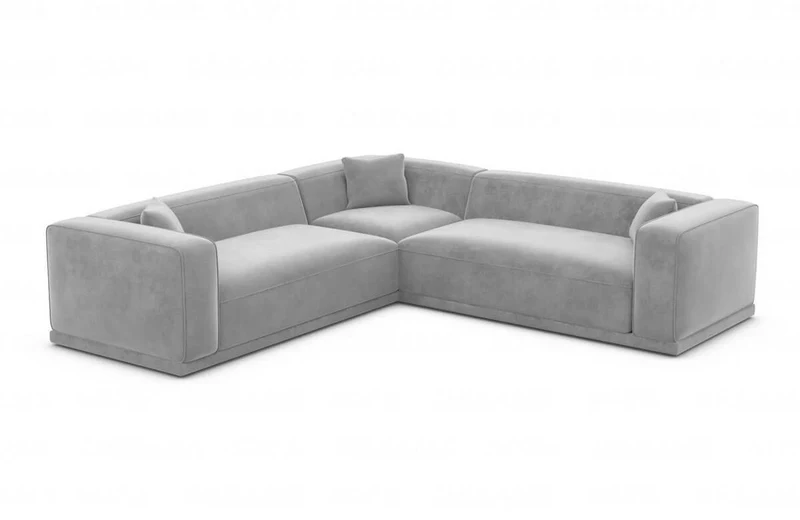 Stoff Ecksofa Merida L-Form