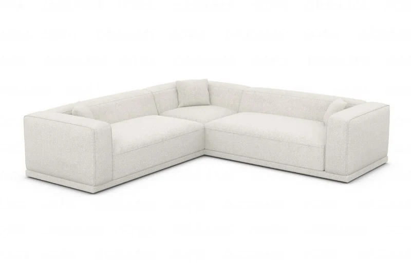 Stoff Ecksofa Merida L-Form