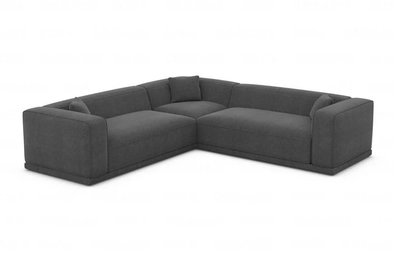 Stoff Ecksofa Merida L-Form