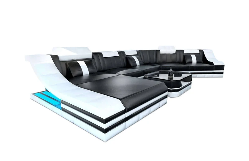 Mini Sofa Turino CL-Form aus Leder