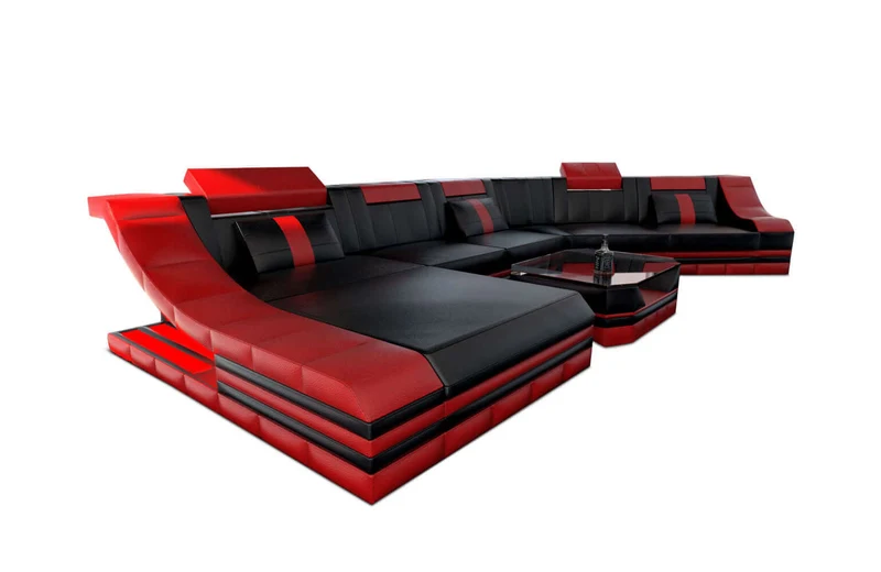 Mini Sofa Turino CL-Form aus Leder