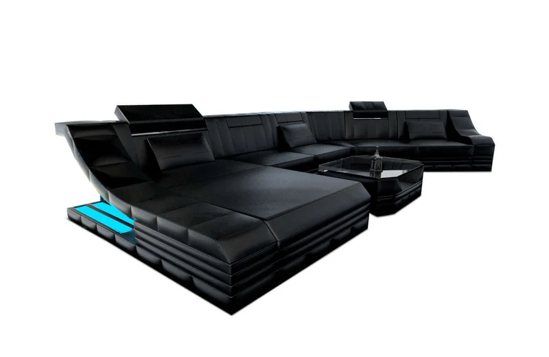 Mini Sofa Turino CL-Form aus Leder
