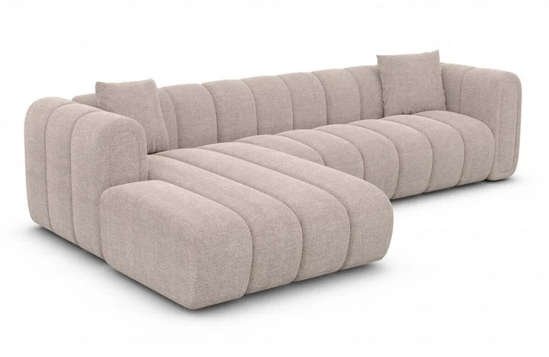 Stoff Ecksofa Almagro L-Form