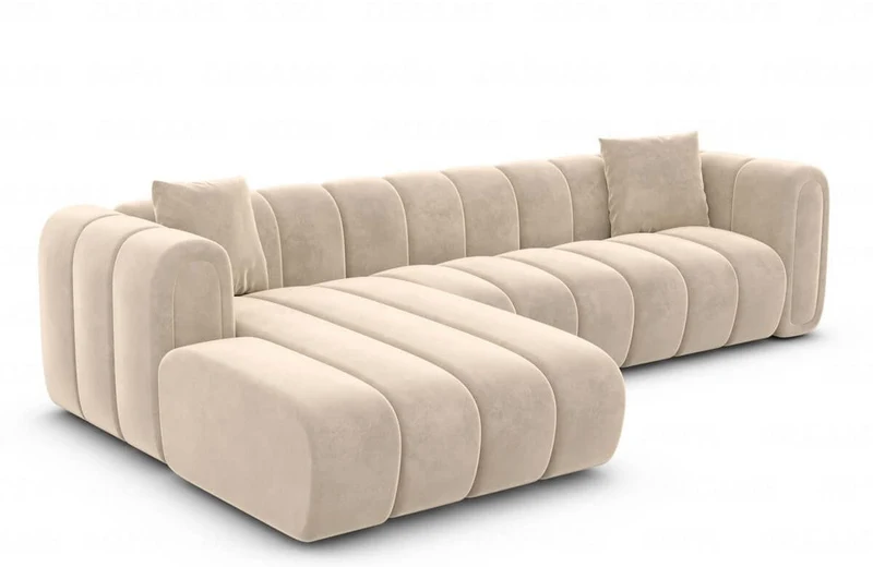 Stoff Ecksofa Almagro L-Form