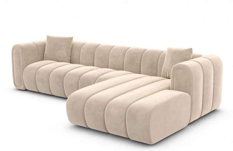 Stoff Ecksofa Almagro L-Form