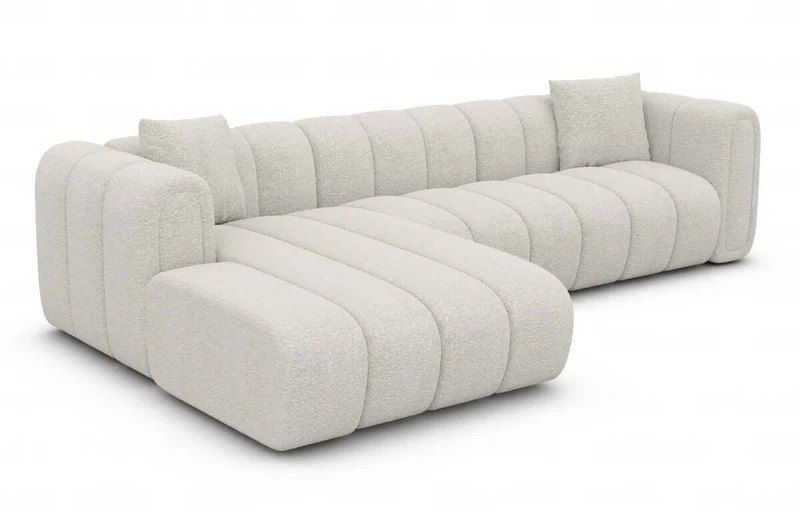 Stoff Ecksofa Almagro L-Form