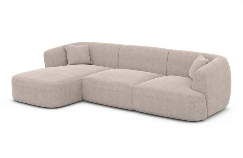 Ecksofa Tabarca L-Form aus Stoff