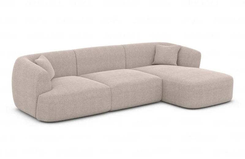 Ecksofa Tabarca L-Form aus Stoff