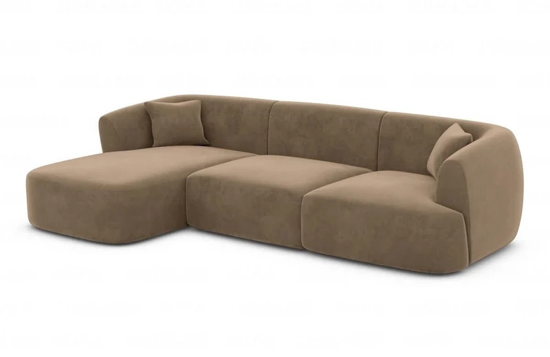 Ecksofa Tabarca L-Form aus Stoff