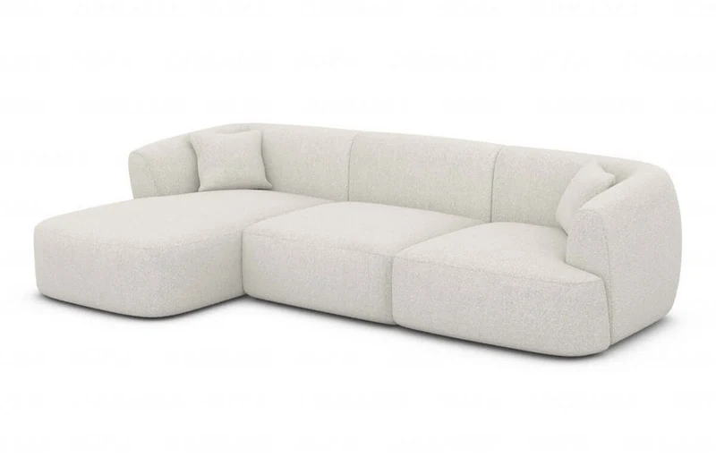 Ecksofa Tabarca L-Form aus Stoff
