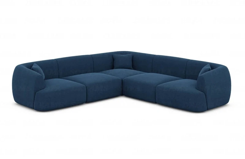 Stoff Ecksofa Tabarca L-Form