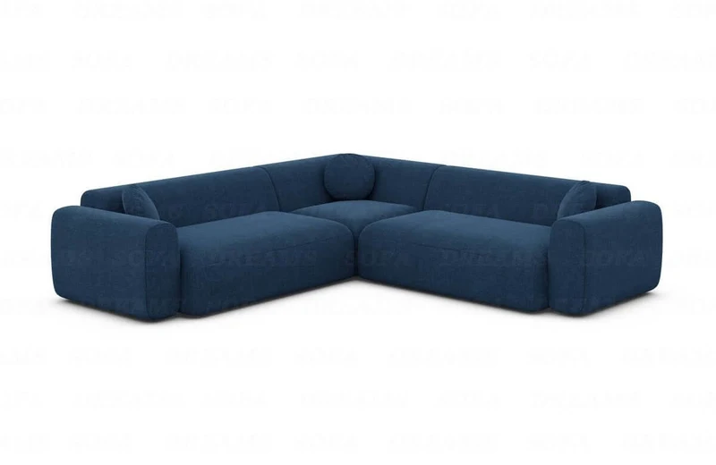 Ecksofa Cortegada L-Form aus Stoff