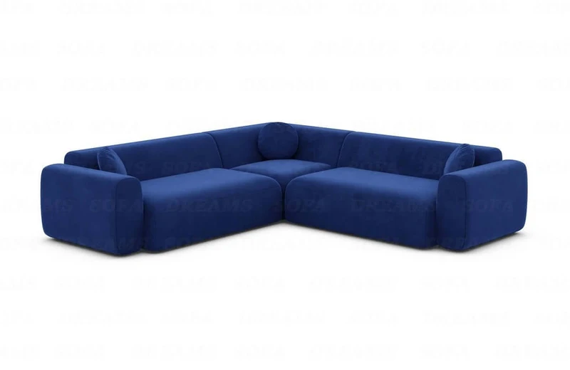 Ecksofa Cortegada L-Form aus Stoff