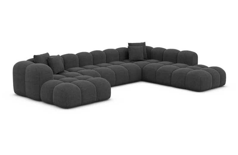 Wohnlandschaft Formentera XXL U-Form in Stoff