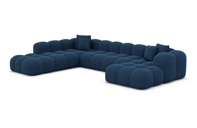 Wohnlandschaft Formentera XXL U-Form in Stoff