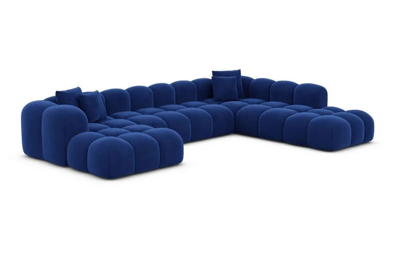 Wohnlandschaft Formentera XXL U-Form in Stoff
