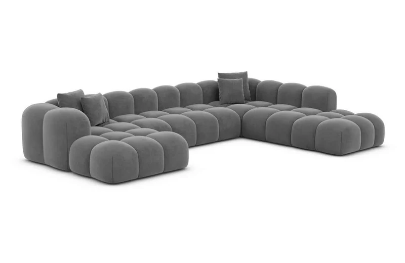 Wohnlandschaft Formentera XXL U-Form in Stoff