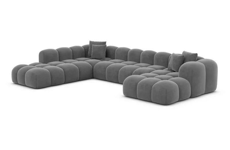 Wohnlandschaft Formentera XXL U-Form in Stoff